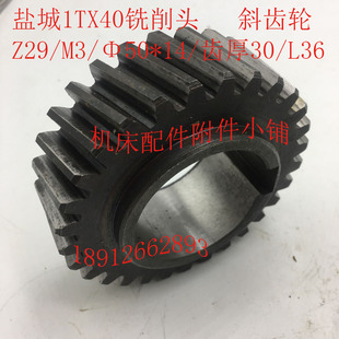 1.4 L36 盐城机床1TX40铣削头斜齿轮Z29