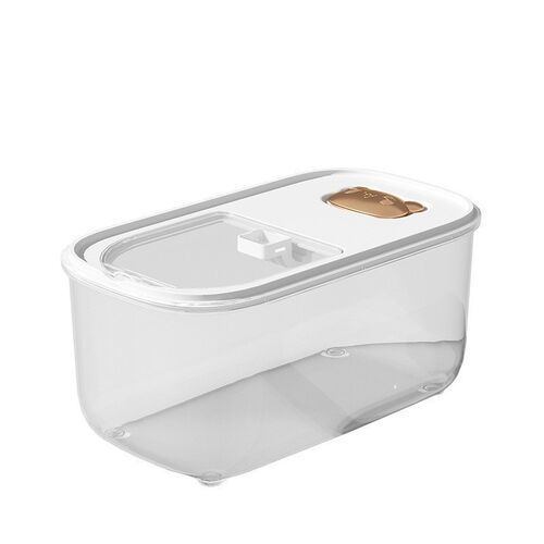 装米桶家用加厚大容量密封防潮防虫透明翻盖收纳储大米五谷杂粮箱