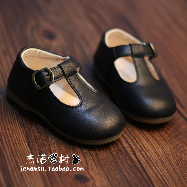 宝宝鞋子0-1-2-3-5岁鞋女秋季软底浅口M单鞋婴儿学步鞋小公主皮鞋