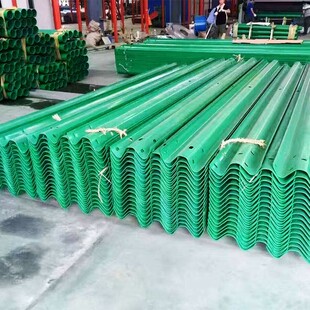 乡村公路波形护栏板n热镀锌喷塑乡道村道w型县道防撞钢板护栏厂家