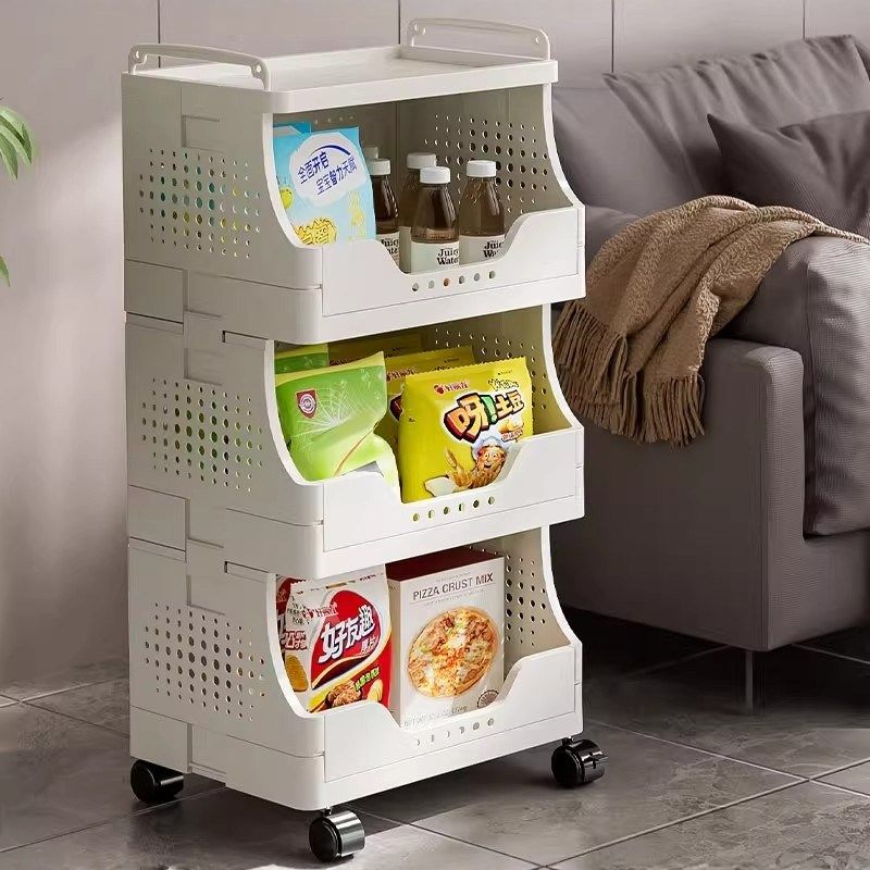 零食小推车置物架落地多层收纳架子客厅可移动万向轮储物架多功能,住宅家具,移动边几/推车,淘宝优惠券,粉丝福利购,淘宝优惠卷