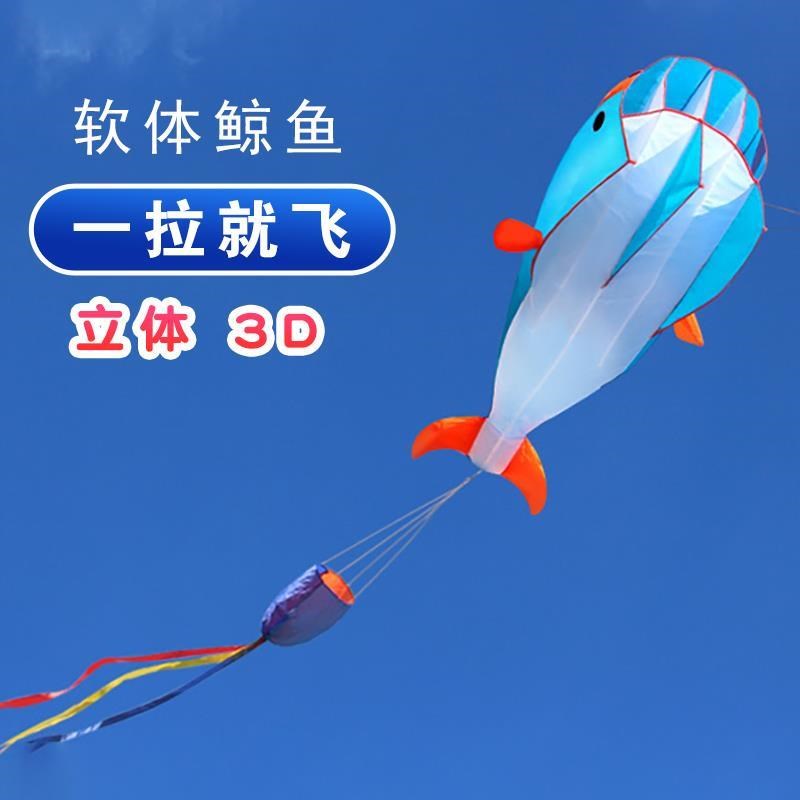 2024软体风筝2024新款立体特超大型微风易飞大人专用潍Z坊网红成