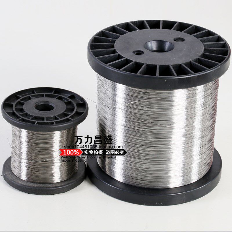 304不锈钢丝0.1 0.12  0.15 0.18mm氢退光亮丝 细钢丝线热卖