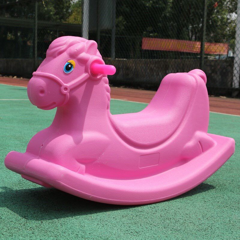 木马大人可坐婴儿摇摇椅儿童摇马防摔塑料款幼儿园大号6岁防侧翻