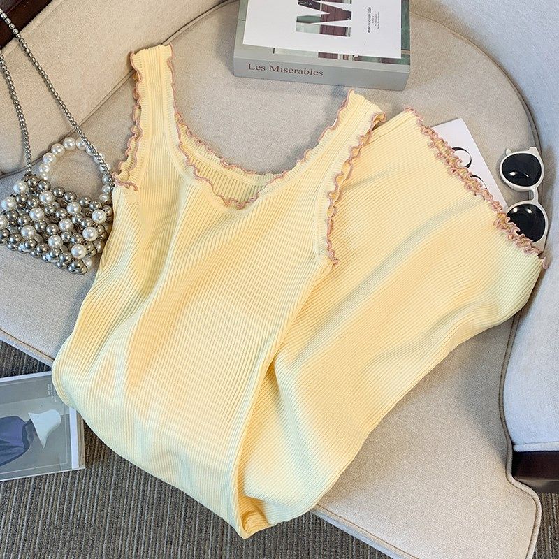 捡漏度假风小众吊带连衣裙女夏季无袖针织A字裙温柔风黄色包臀裙,女装/女士精品,真丝上装,淘宝优惠券,粉丝福利购,淘宝优惠卷