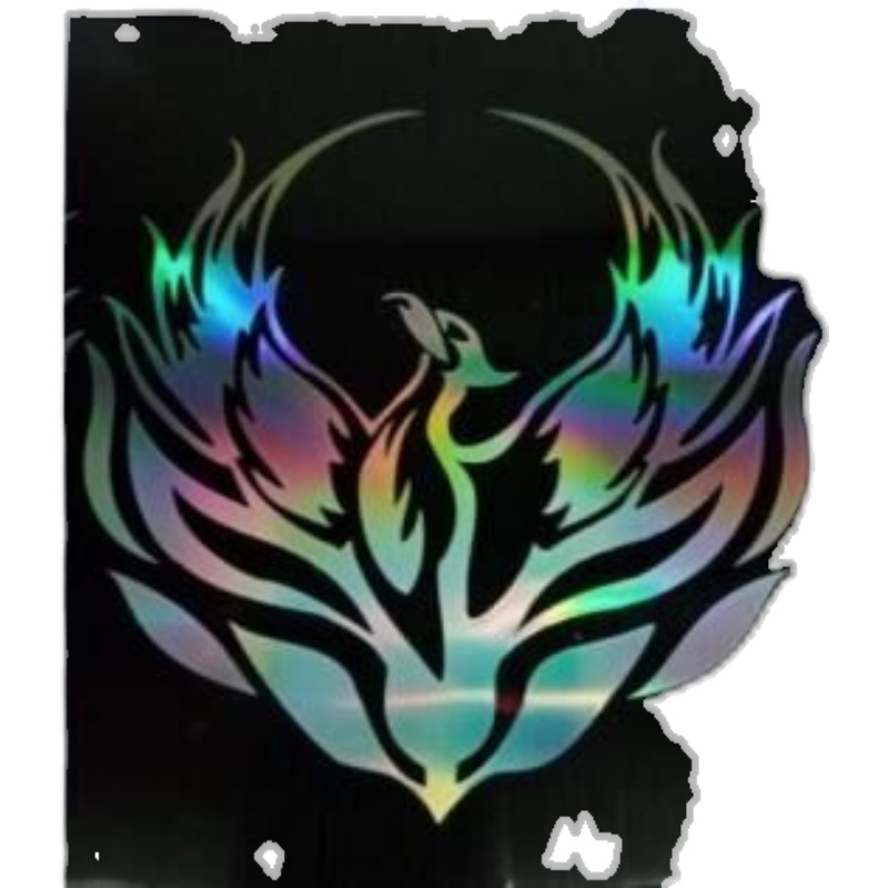 火凤凰电动摩托车汽车改装饰油箱边箱挡风车头身尾贴反光贴纸贴花