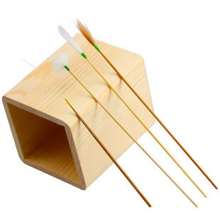 采耳工具套装掏耳朵鹅毛棒鸡毛棒鹤毛挖耳勺打耳朵扫耳朵送收纳盒