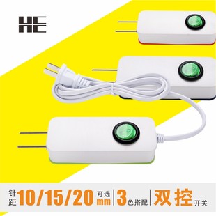 LED试灯线 接线夹 灯具饰店铺快速连接四位测试老化台试验工具