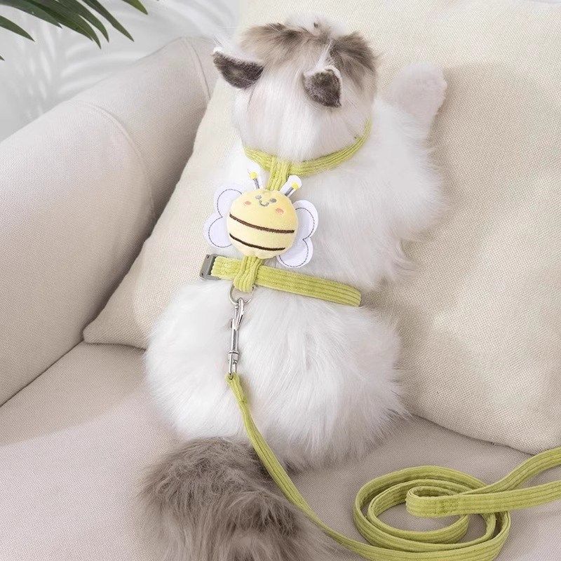 宠物猫咪牵引绳可调节春夏外出胸背背心式防挣脱工字遛小狗狗绳子,宠物/宠物食品及用品,猫牵引绳,淘宝优惠券,粉丝福利购,淘宝优惠卷