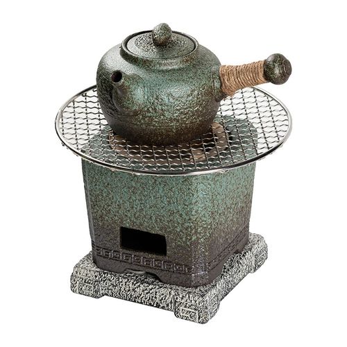 围炉煮茶器炭火复古中式冬季家用办公室内取暖便携户外泡茶壶碳炉