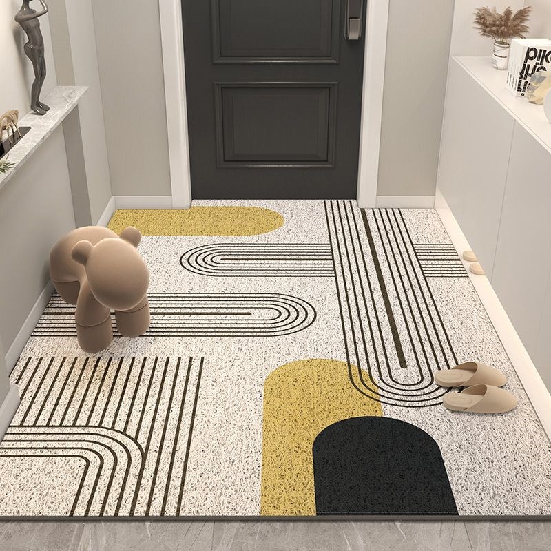 入户门丝圈地垫加厚入户地垫室内外线圈脚垫蹭土门前玄关pvc地垫