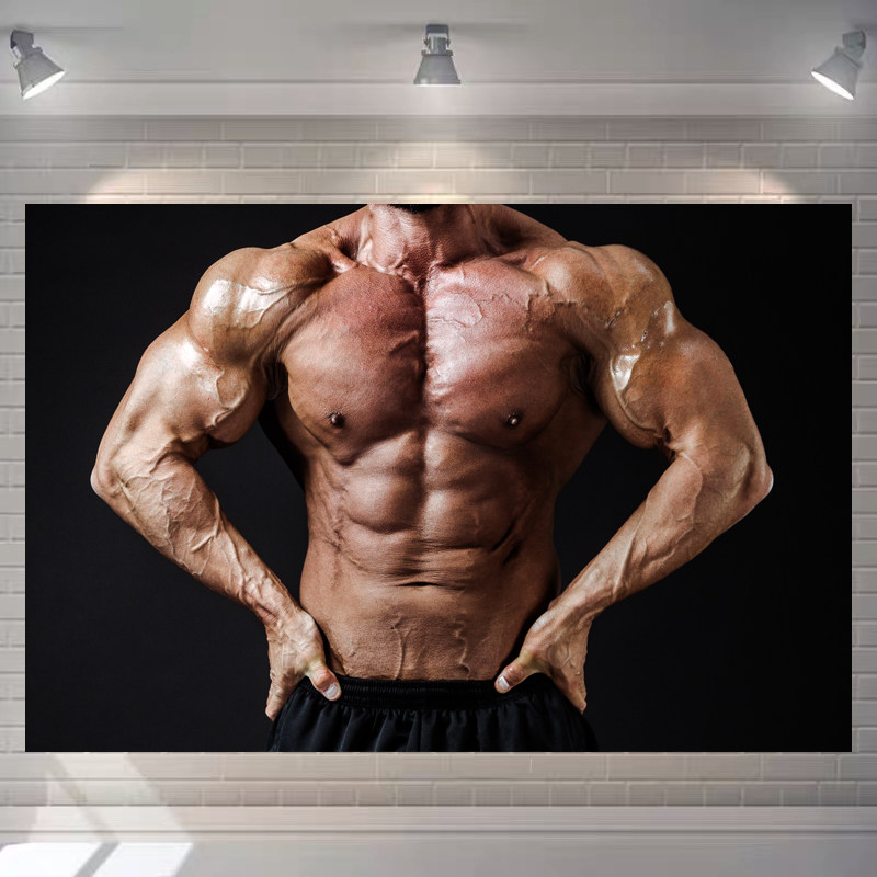 肌肉猛男健身房挂布挂毯背景布型男锻炼健美宿舍卧室墙壁装饰墙布,居家布艺,挂毯/壁毯,淘宝优惠券,粉丝福利购,淘宝优惠卷