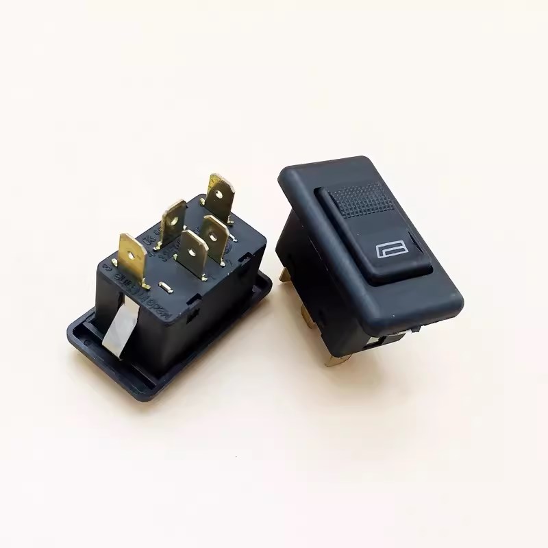 适用东威A6 A8Q3Q5Q7 plus新能源电动三四轮车玻璃升降器开关按钮