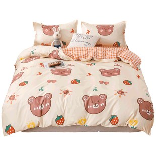 被套单件双人150x200x230单人学生宿舍1.5m被单1.8x2.0水洗棉被罩