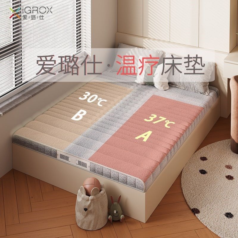 爱璐仕新风控温床垫温疗床垫榻榻米床垫除螨除湿冬暖夏爽床垫9cm,住宅家具,电动/智能床垫,淘宝优惠券,粉丝福利购,淘宝优惠卷