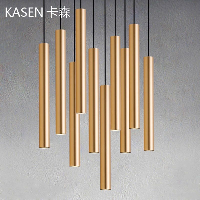 明装筒灯led长筒射灯金色明装圆柱吸顶筒灯餐厅吧台吊灯圆筒单灯,家装灯饰光源,明装射灯,淘宝优惠券,粉丝福利购,淘宝优惠卷