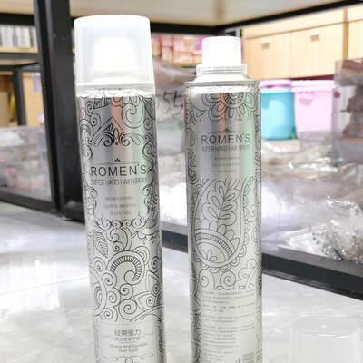 罗门发胶干胶影楼化妆师专用强力定型喷雾美发盘发蓬松持久淡香