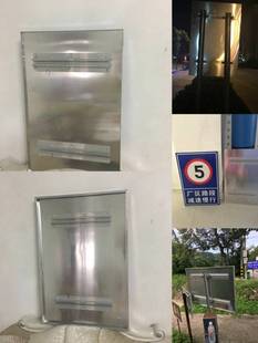 下有原水管标识牌警示牌  严禁开挖警告标志牌 铝板反光立式标牌