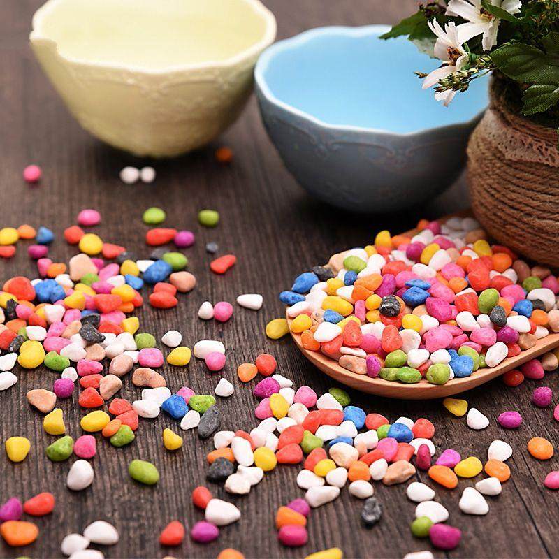 花盆铺面鹅卵石彩色小石头盆栽装饰白石子花瓶盆景里的雨花石鱼缸,鲜花速递/花卉仿真/绿植园艺,其它园艺用品,淘宝优惠券,粉丝福利购,淘宝优惠卷