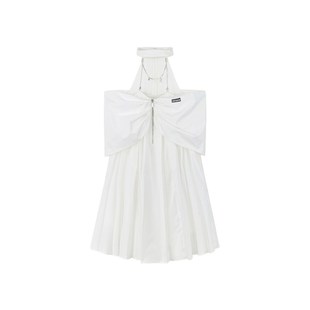 REVAN芮范2024夏季新品挂脖连衣裙RM31101229