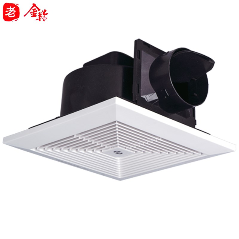 金羚排气扇8寸卫生间换气扇排风扇吸顶式管道式强力静音天花厕所