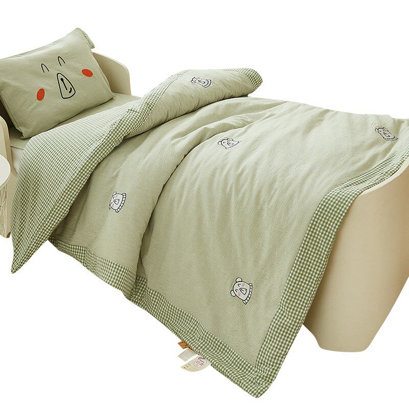 魔润儿童幼儿园被子三件套纯棉a类宝宝入园专用午睡春夏婴儿床品