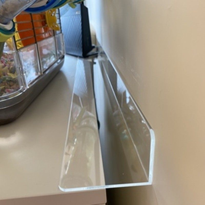 亚克力2.8MM厚桌面隔断分隔板L型货架前档板桌面挡板超市隔板边条,商业/办公家具,货架附件/货架配件/洞洞板配件,淘宝优惠券,粉丝福利购,淘宝优惠卷