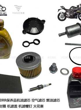 隆鑫LX250GS-3无极250RR 23竞技版Q250燃油机油滤芯放油螺钉机油