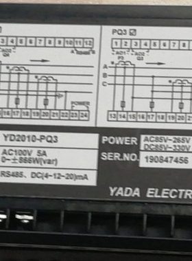 YD2010-PQ4/WP2010-PQ4/YD2010-P4/YD2010-Q4/WP2010-P4/三相四线