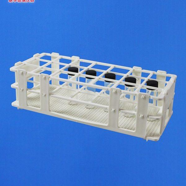 样品瓶架试管架塑料可拆式（不含样品瓶）联华玻璃仪器 LH-343