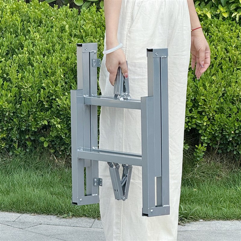 长方形支架 折叠桌架小p桌腿 餐桌腿铁架子 矮桌子腿桌子架 支撑