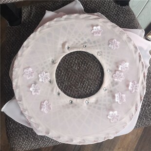 映花雨桃李杯幼儿古典民族独舞蹈服演出比赛斗笠竹编帷帽摄影道具