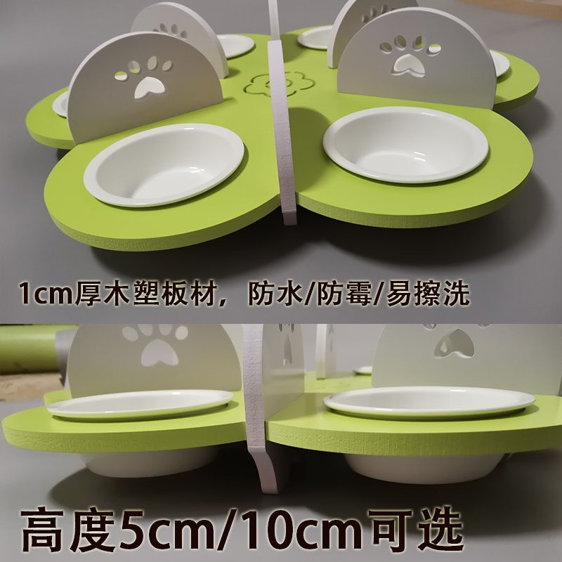 猫碗多猫碗架狗食盆小猫咪饮水器吃饭盆架宠物小桌子保护脊椎6盆,宠物/宠物食品及用品,猫狗碗/慢食碗,淘宝优惠券,粉丝福利购,淘宝优惠卷