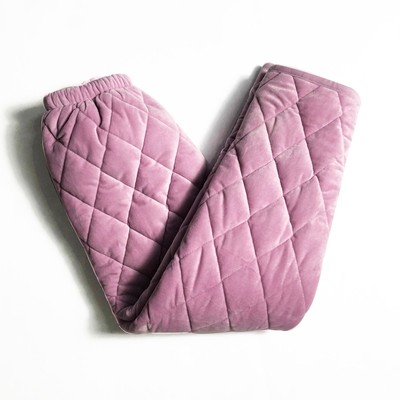 冬季三层加厚加绒保暖珊瑚绒女睡裤加厚夹棉冷库长裤冻库单条棉裤