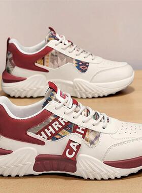 【JAKE CAVO阿甘运动鞋潮鞋小白鞋原宿百搭厚底学生鞋男鞋