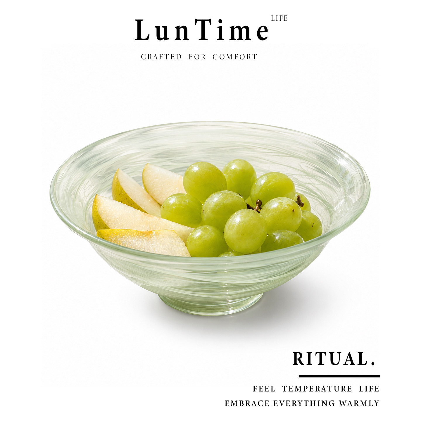 LunTime生活玻璃水果甜品碗套装图片