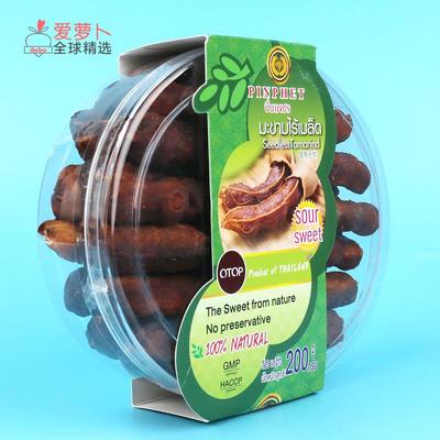 泰国PINPHET Seedless Tamarind罗望子无核原味甜酸角