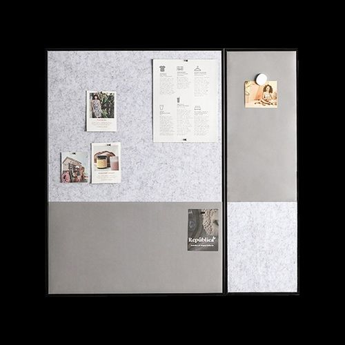 只言磁吸板毛毡照片墙板墙贴挂照片软木板照片板留言板墙壁遮挡