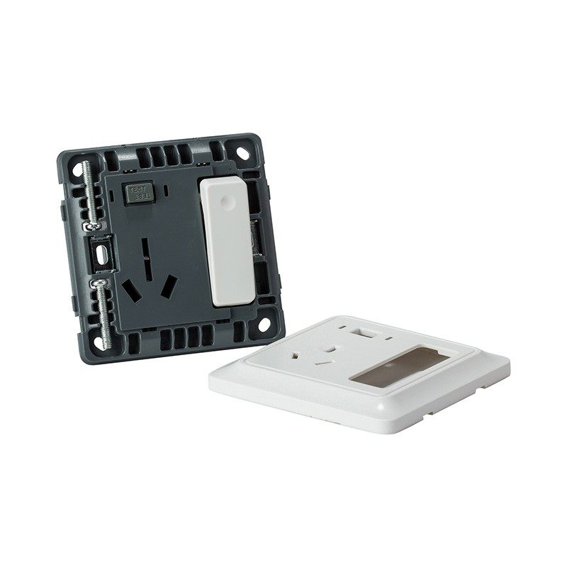 法纳通16a漏电保护器空气开关挂式空调热水器带漏保插座插头 86型