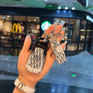 适用奥迪新A4L A6L轻奢女 Q5L钥匙套Q7汽车钥匙扣A5保护壳A7包A8L