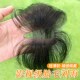 胎毛八字刘海假发片女头顶自然前额真发补发蓬松无痕发际线假发贴