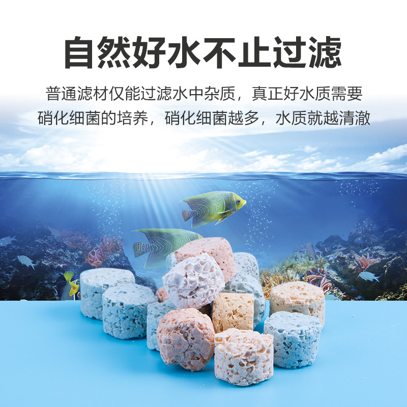 鱼缸过滤材料硝化细菌屋滤材陶瓷环纳米石英球过滤器鱼池培菌滤材,宠物/宠物食品及用品,过滤设备,淘宝优惠券,粉丝福利购,淘宝优惠卷