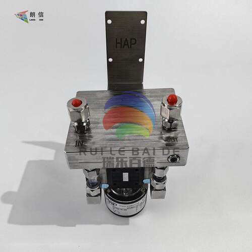 装HANT04685-HB600双头打隔HAP膜泵溶P剂墨水泵耐腐原防气泡用于