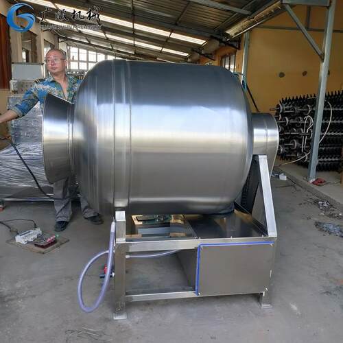 真QAP空滚揉机 全自动鸡鸭空滚揉机肉制腌品 制嫩真化机
