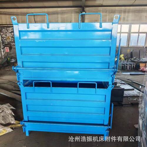 制金属垃圾收集箱 底开启定自卸理式工部业废料箱 车间清铁GCI屑