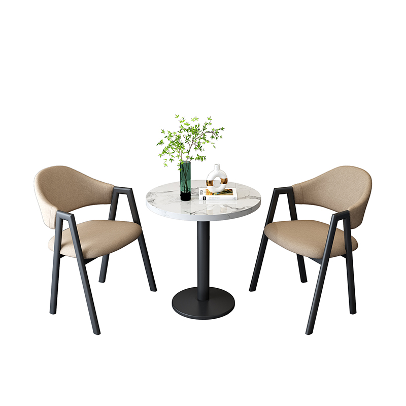 酒店客房专用桌椅组合房间小茶几休闲小圆桌凳子宾馆民宿标间家具