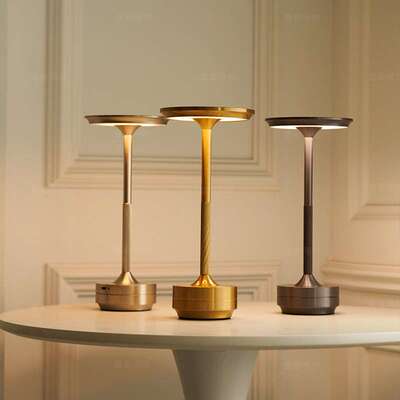 RGB遥控七彩充电台灯日式ambientec可移动USB飞碟Bar