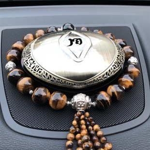 高档车内用创意饰品持久淡香熏精油汽车香水摆件男士 车载香水座式