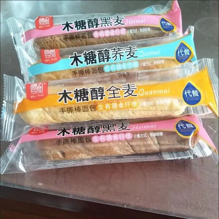 康泉黑麦全麦手撕面包棒早餐代餐即食解馋面包整箱零食批发