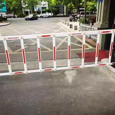 道海康栅栏杆闸杆停车场区门卫门禁升铝小合金收费栅栏杆起落降拦